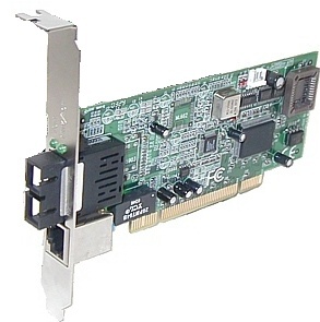 FE-1510SC PCI combo card 10/100 RJ-45 / SC